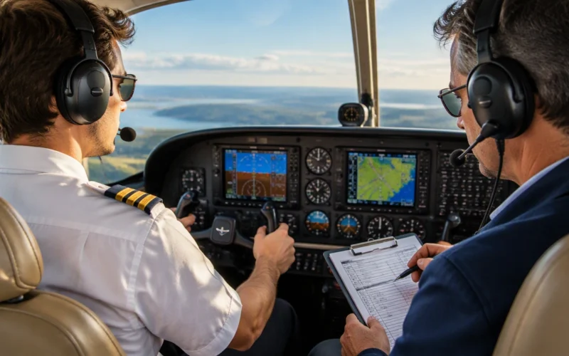 what examiners look for during checkride